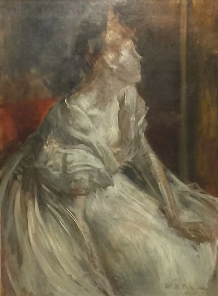 Ritratto di Wanda Zielimska soprannominata Pouponne, circa 1896 - 1897